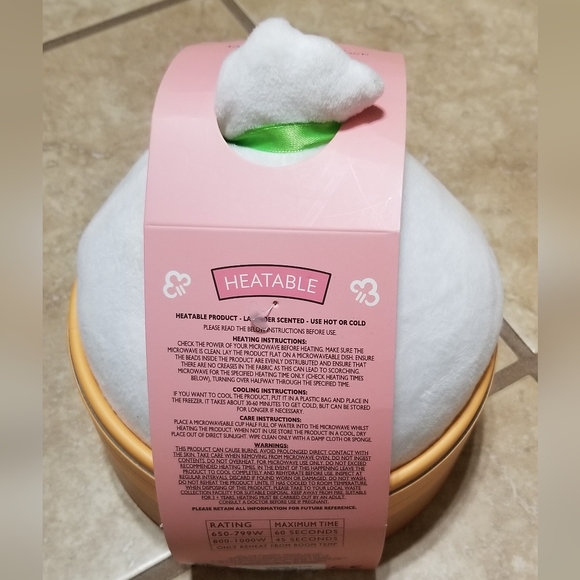 Asquith & Somerset Dumpling Heatable Plush - Picture 3 of 3